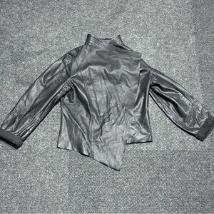 Women's Black Leather Jacket